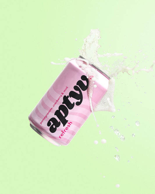 Aptyv Refresh crisp vegan beverage zero sugar 330ml